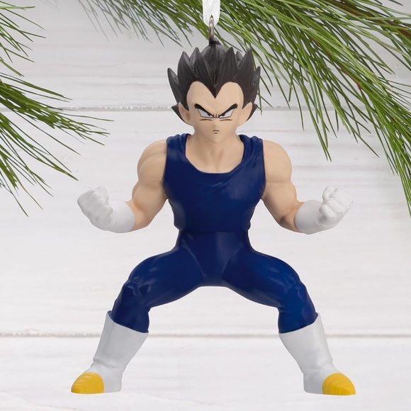 Hallmark, Dragon Ball Z, Vegeta, Anime, Christmas Ornament, NEW, In Box - Picture 3 of 7